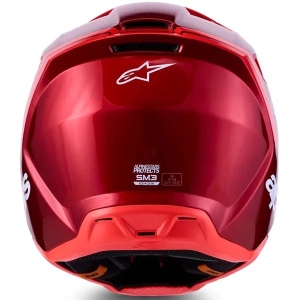 Casca cross-enduro ALPINESTARS S-M3 RADIUM ECE06 XS Rosu/Alb, 23