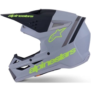 Casca cross-enduro ALPINESTARS S-M3 RADIUM ECE06 XS Rosu/Alb, 35