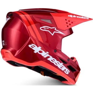 Casca cross-enduro ALPINESTARS S-M3 RADIUM ECE06 XS Rosu/Alb, 42