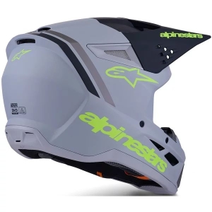 Casca cross-enduro ALPINESTARS S-M3 RADIUM ECE06 XS Rosu/Alb, 46
