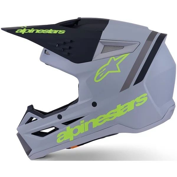 Casca cross-enduro ALPINESTARS S-M3 RADIUM ECE06 S Rosu/Alb, 8