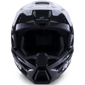 Casca cross-enduro ALPINESTARS S-M3 RADIUM ECE06 S Rosu/Alb, 38