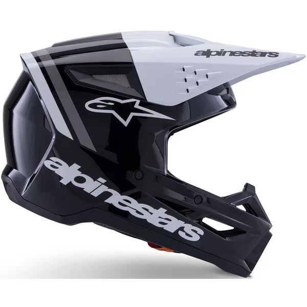Casca cross-enduro ALPINESTARS S-M3 RADIUM ECE06 M Rosu/Alb, 30