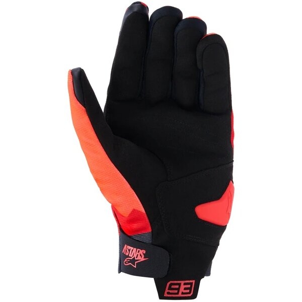 Manusi de vara ALPINESTARS MM93 REEF V2 3XL Rosu fluo/Rosu/Negru, 3