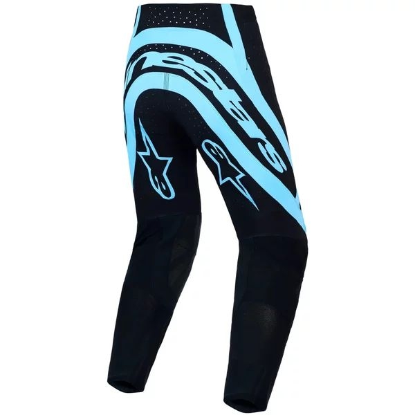 Pantaloni cross-enduro ALPINESTARS SUPERTECH VESTA 2027 30 Negru/Turcoaz, 10