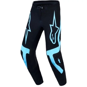 Pantaloni cross-enduro ALPINESTARS SUPERTECH VESTA 2027 30 Negru/Turcoaz