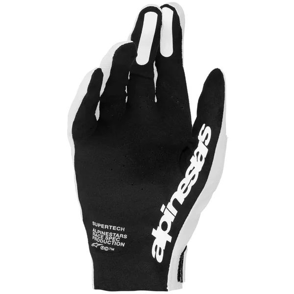 Mănuși cross-enduro ALPINESTARS SUPERTECH MX 2027 S Negru/Alb, 4