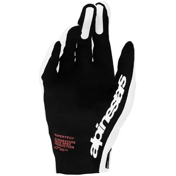 Mănuși cross-enduro ALPINESTARS SUPERTECH MX 2027 S Negru/Alb, 13