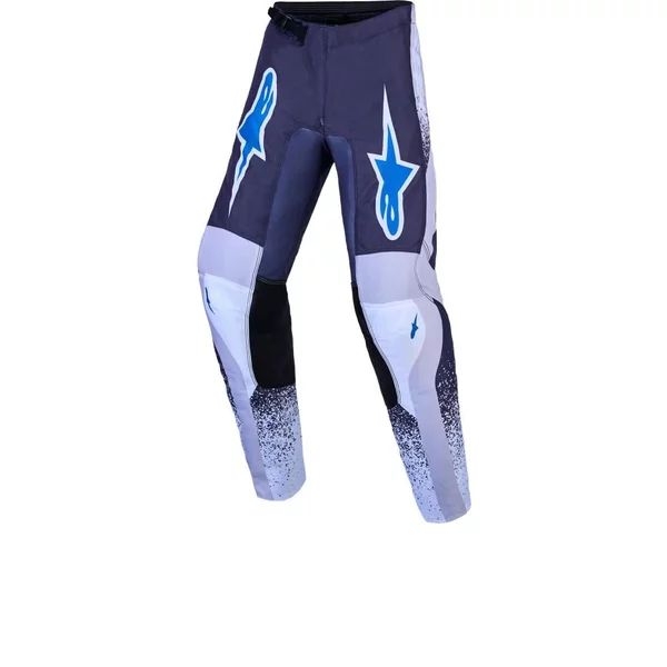Pantaloni cross-enduro de copii ALPINESTARS FLUID DRAG 2027 26 Alb/Mov/Auriu, 15