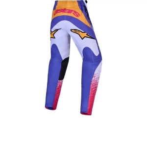 Pantaloni cross-enduro de copii ALPINESTARS FLUID DRAG 2027 26 Alb/Mov/Auriu, 5