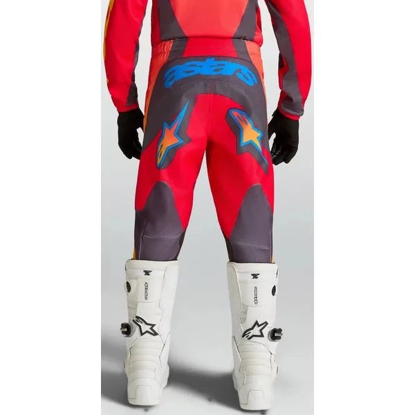 Pantaloni cross-enduro de copii ALPINESTARS FLUID HUNT 2027 26 Mov/Roz, 9