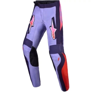 Pantaloni cross-enduro de copii ALPINESTARS FLUID HUNT 2027 26 Mov/Roz