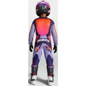 Pantaloni cross-enduro de copii ALPINESTARS FLUID HUNT 2027 26 Mov/Roz, 7