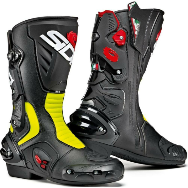 Cizme Vertigo 2 Black/Yellow Fluo, 3