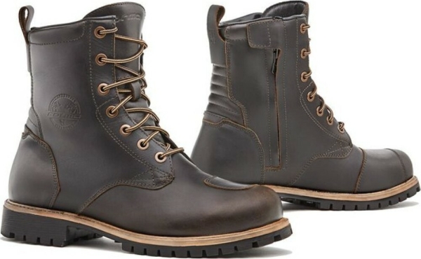 Ghete Moto Legacy Dry Brown, 2