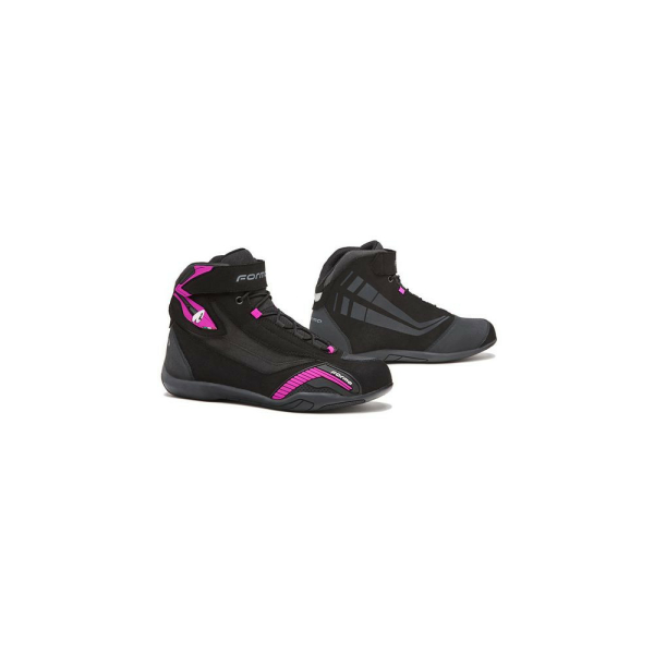 Ghete Moto Dama Genesis Black/Pink, 2