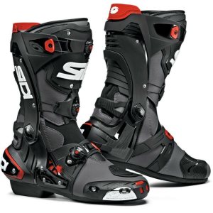 Cizme Moto Rex Grey-Black, 3