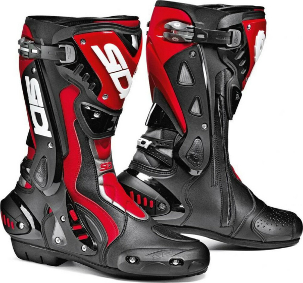 Cizme Moto ST Black-Red, 2