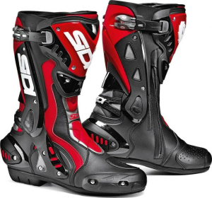 Cizme Moto ST Black-Red, 2