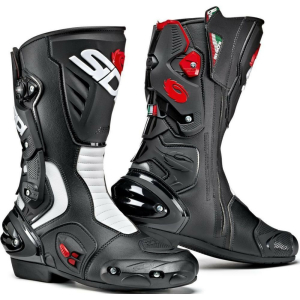 Cizme Moto Vertigo 2 Black-White