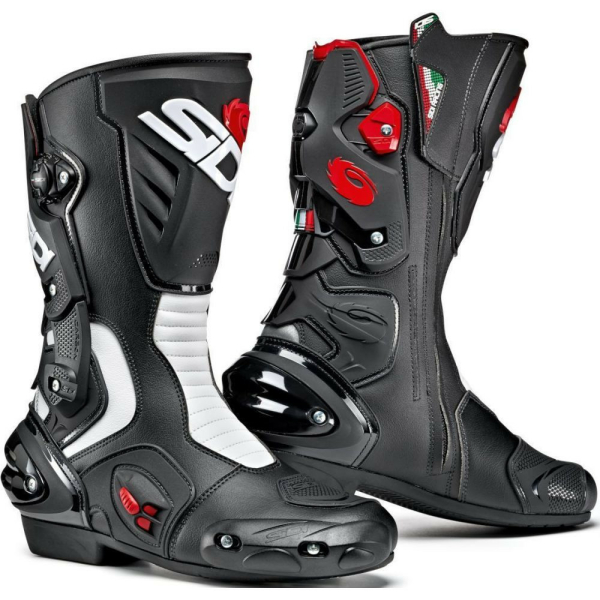 Cizme Moto Vertigo 2 Black-White, 2