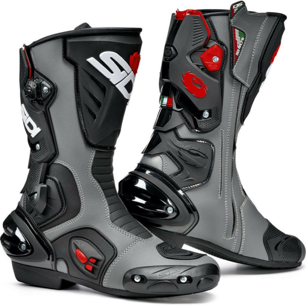 Cizme Moto Vertigo 2 Grey-Black, 2