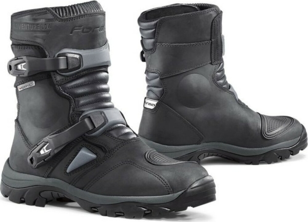 Cizme Moto Touring Adventure Low Dry Black, 6