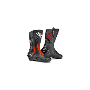 Cizme Moto Racing Vertigo 2 Black/Red Fluo