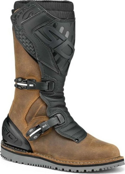 Cizme Moto Trial Zero 2 Tobacco/Black 24, 6