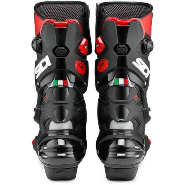 Cizme Moto Vertigo 2 Black/Red 24, 10