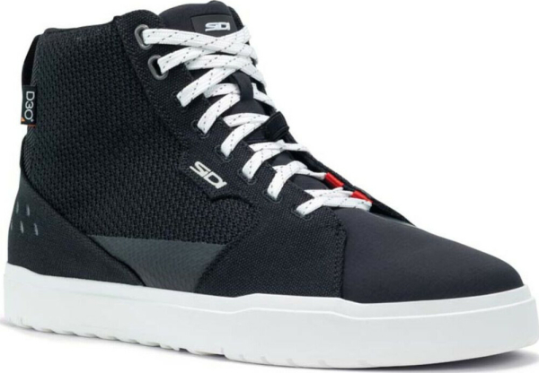 Ghete Moto ARX AIR Black White, 2