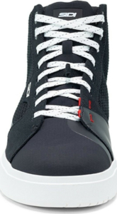 Ghete Moto ARX AIR Black White, 4