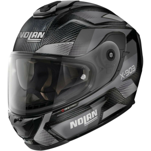 Casca Moto Full-Face X-903 Ultra Carbon Highspeed N-Com Flat Carbon Anthracite 24, 3
