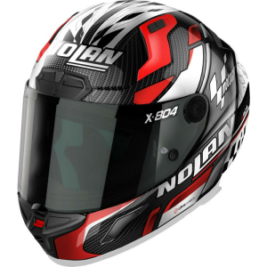 Casca Moto Full-Face X-804 Rs Ultra Carbon Moto Gp Carbon Red/White 24