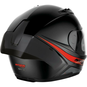Casca Moto Full-Face N60-6 Sport Outset Flat Black Red 24, 4