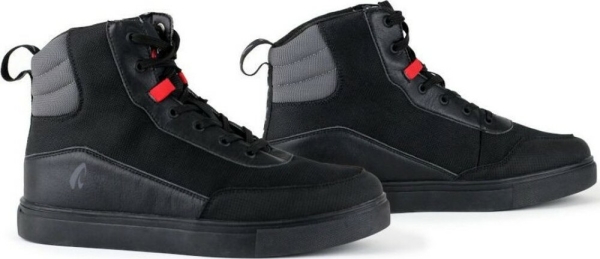 Ghete Moto Milano Dry Black Black 2024, 3
