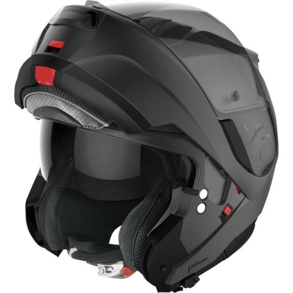 Casca Moto Flip-Up N100-6 Classic N-Com Flat Vulcan Grey 24, 4