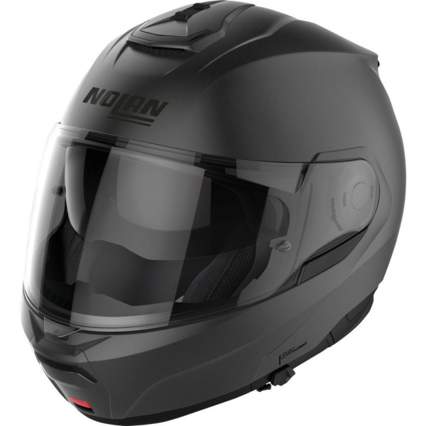 Casca Moto Flip-Up N100-6 Classic N-Com Flat Vulcan Grey 24, 9