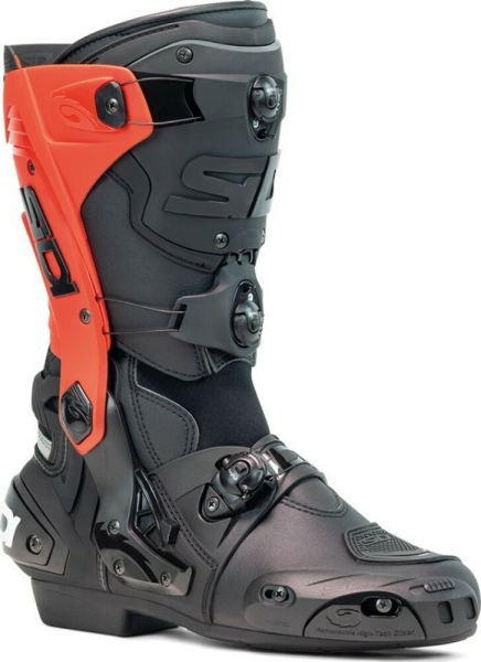Cizme Moto Racing Rex Black Red 2025, 6