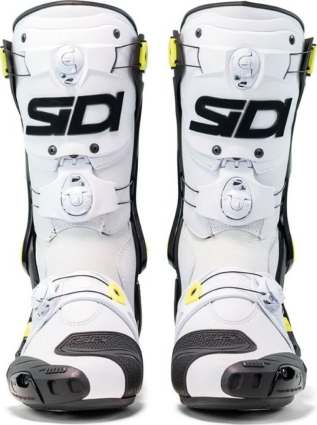 Cizme Moto Racing Rex White Black Yellow 2025, 9