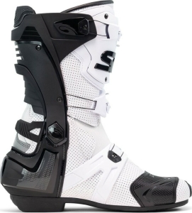 Cizme Moto Racing Rex Air White Black 2025, 17