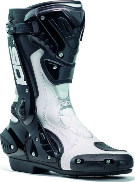 Cizme Moto Racing ST Black White 2025, 15
