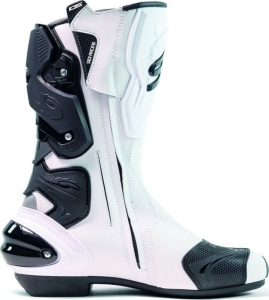 Cizme Moto Racing Vertigo 2 White Black 2025, 10