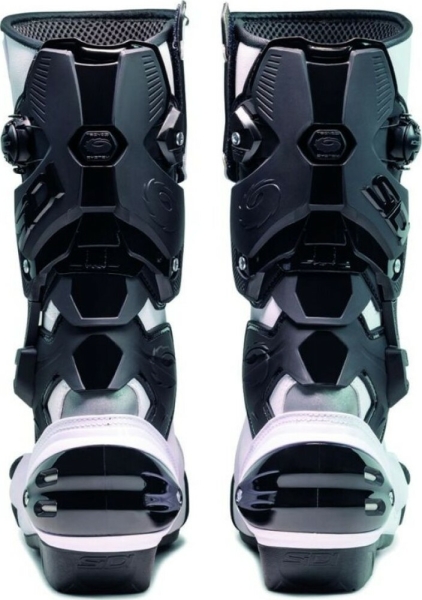 Cizme Moto Racing Vertigo 2 White Black 2025, 5