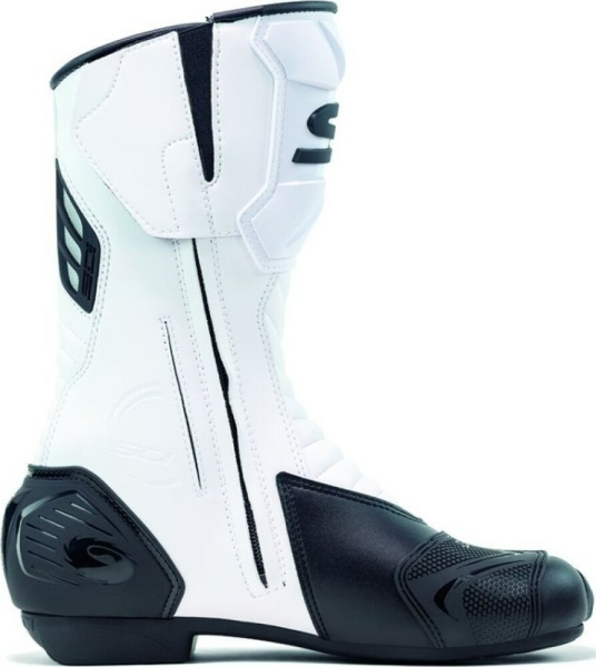 Cizme Moto Racing Performer Gore White Black 2025, 4