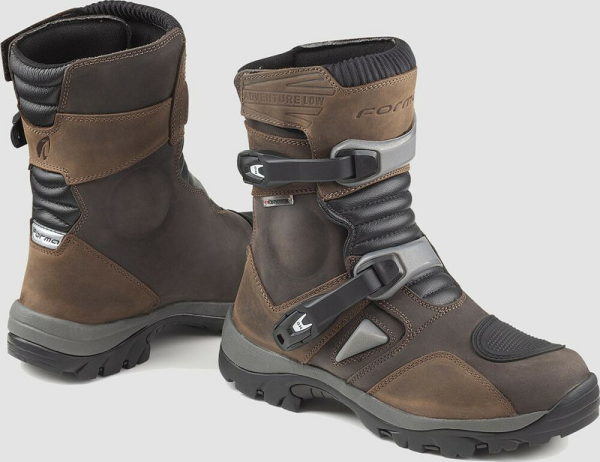 Cizme Moto Adventure Low Waterproof Brown, 9