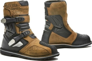 Cizme Moto Terra Evo Low Dry Waterproof Brown, 3