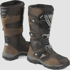 Cizme Moto Adventure Dry Waterproof Brown, 4
