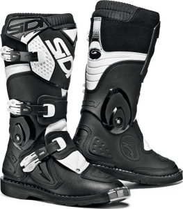 Cizme Enduro Copii Flame Black-White, 2
