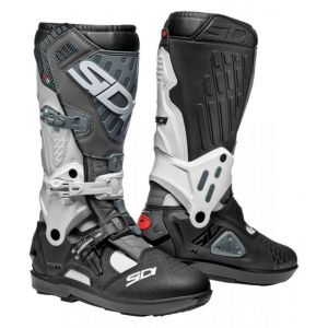 Cizme Moto Atojo SRS White-Black-Grey, 3